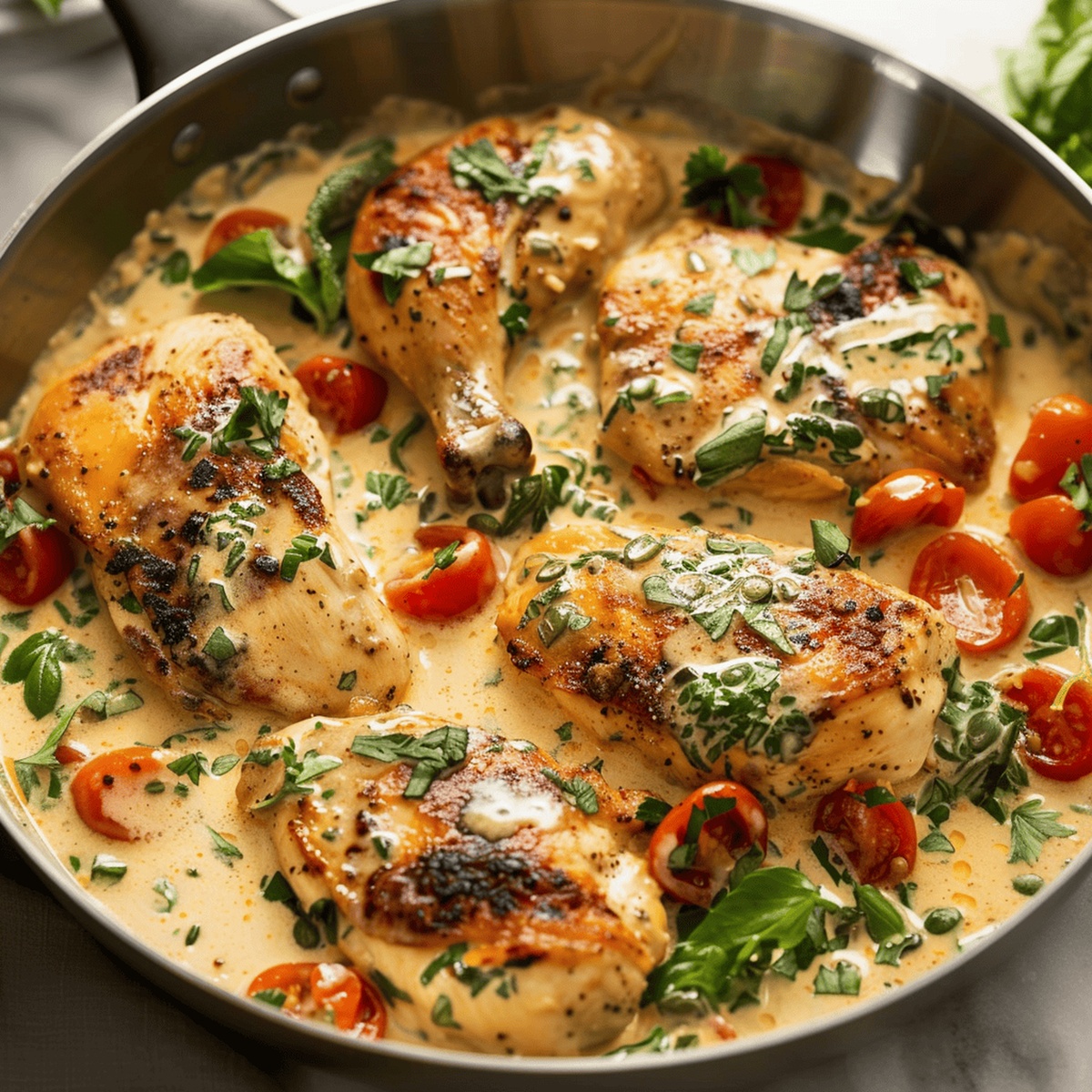 Luxurious Tuscan Chicken Recipe