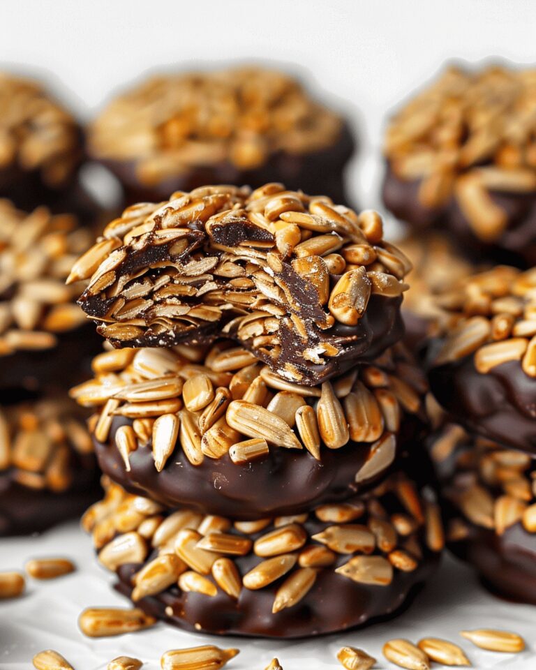 Sunflower Seed Bites with Dark Chocolate Recipe