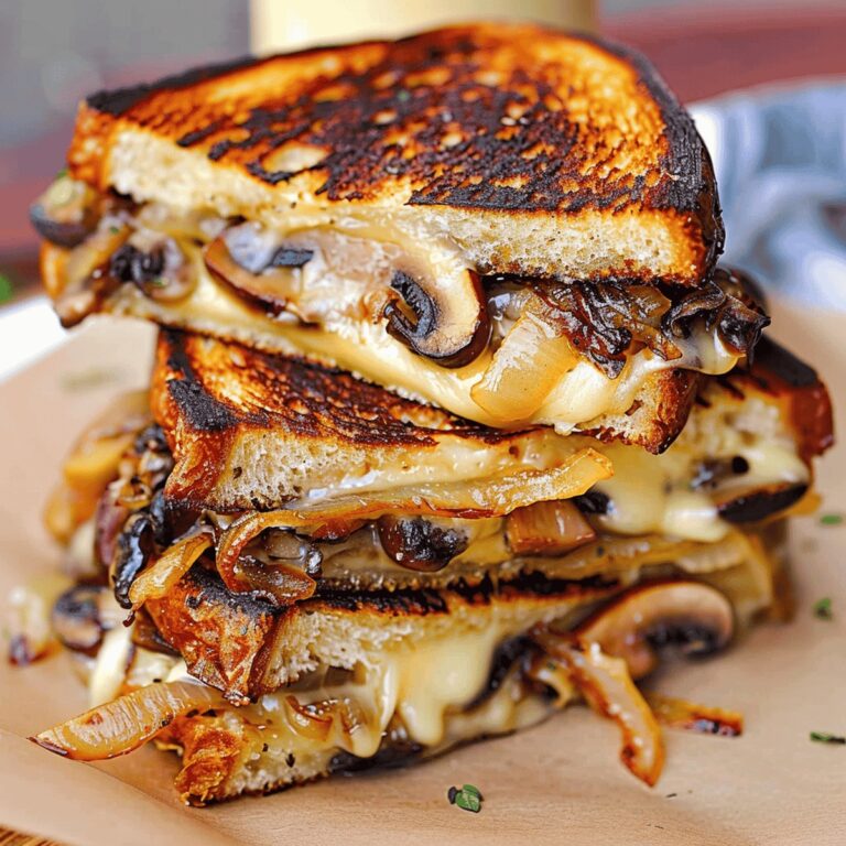 Gooey Mushroom And Gouda Melt Recipe