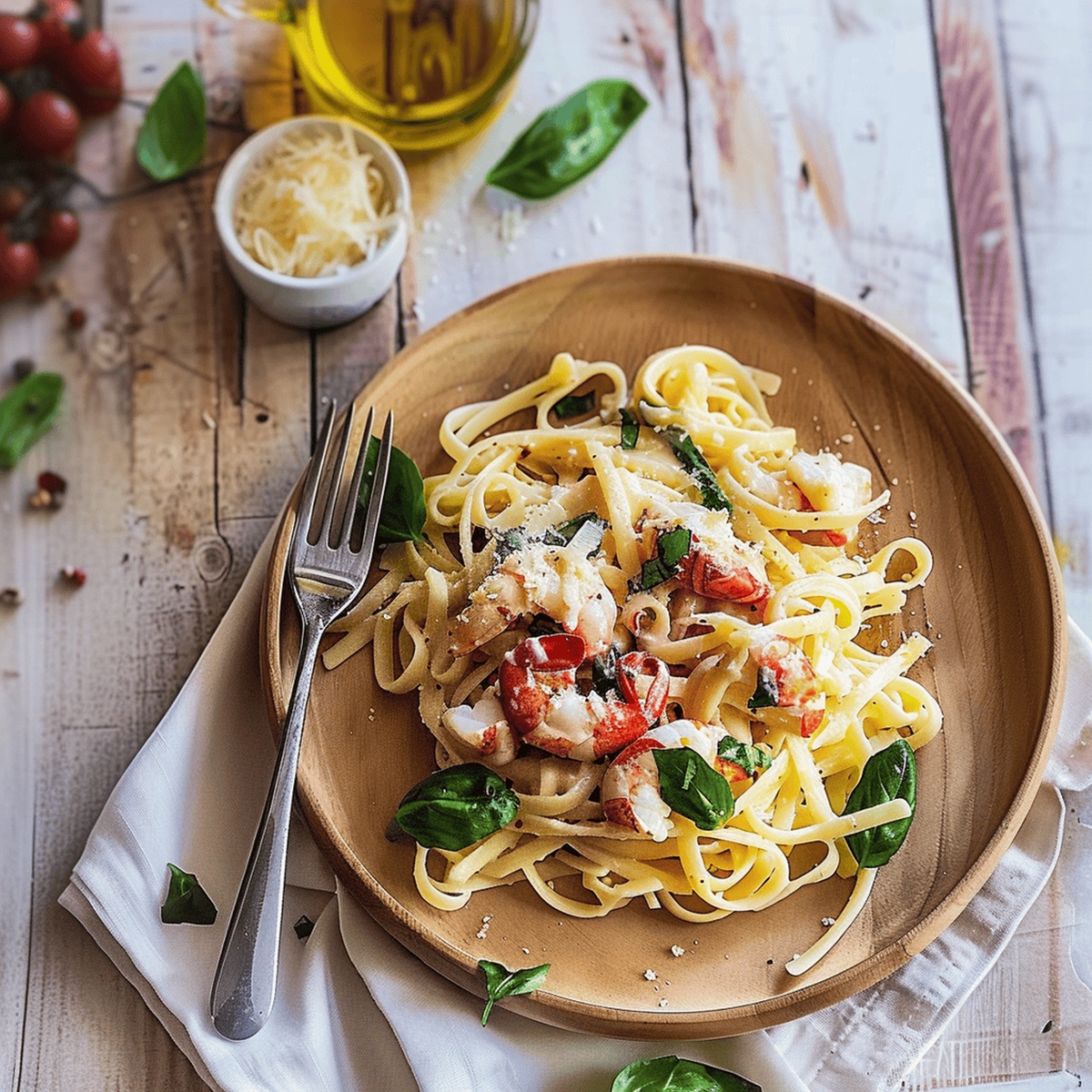 Velvety Lobster Pasta Recipe