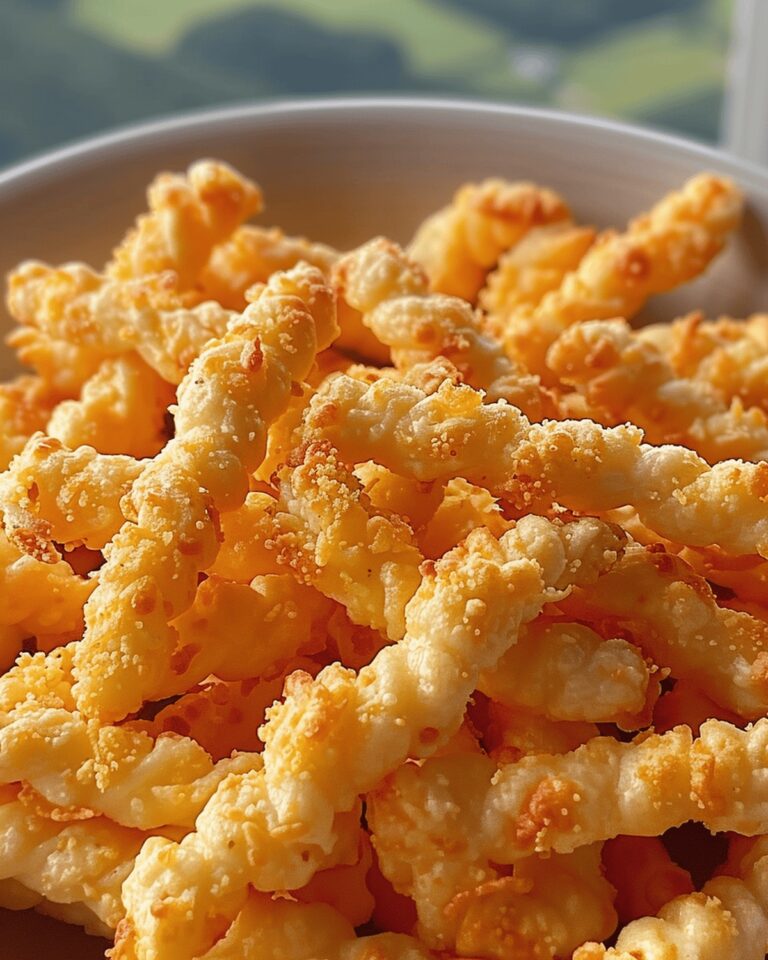 Homemade Cheesy Twists Recipe