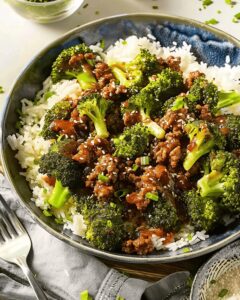 Ground Beef and Broccoli Stir Fry Recipe