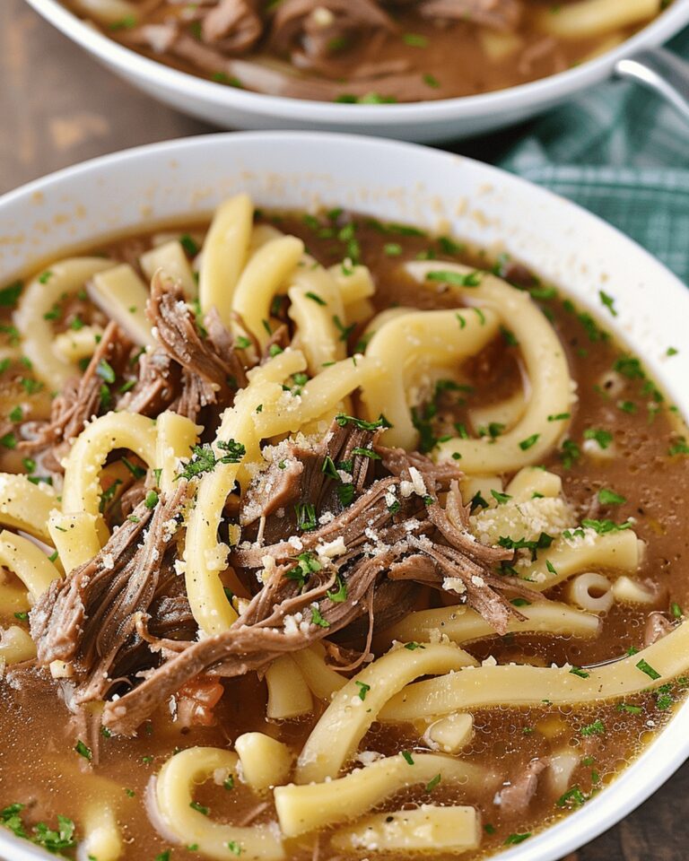 Slow Cooker Beef And Noodles Recipe