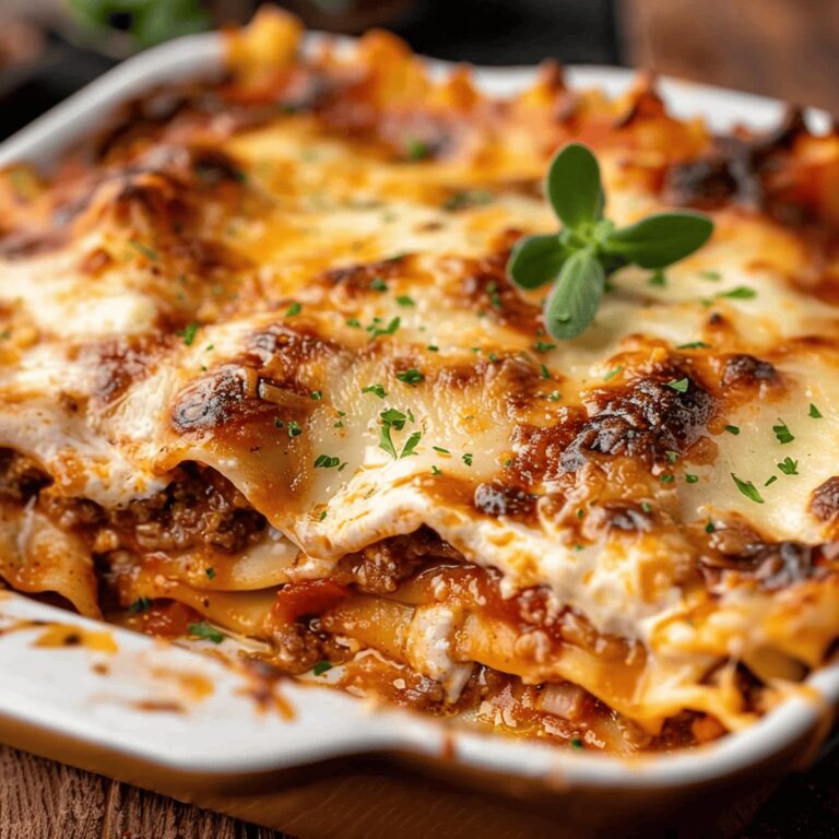 Hearty Classic Lasagna Recipe