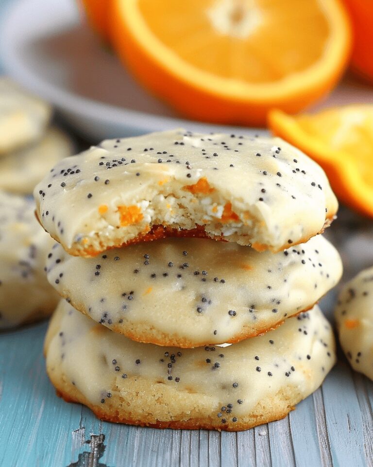 Orange Poppy Seed Ricotta Cookies Recipe
