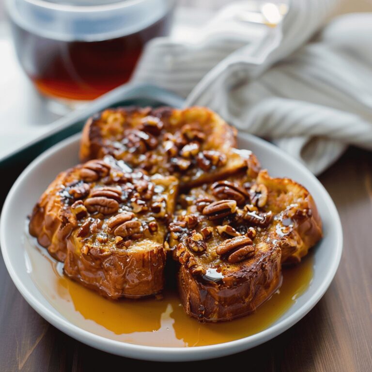 Decadent Pecan Pie French Toast Recipe