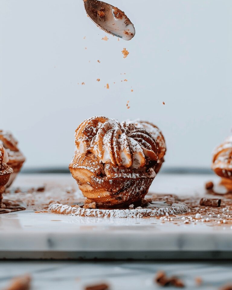 Summer Cinnamon Sugar Cruffins Recipe