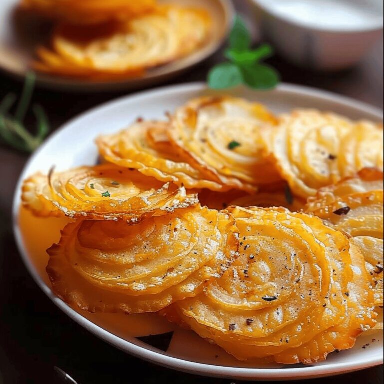 Crispy Onion Cheddar Chips Recipe