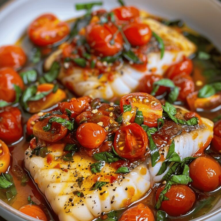 Vibrant Mediterranean Cod Recipe