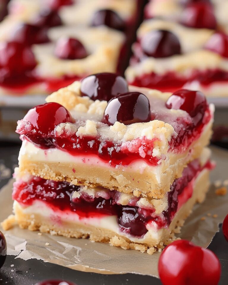 Luscious Cherry Delight Bars Recipe