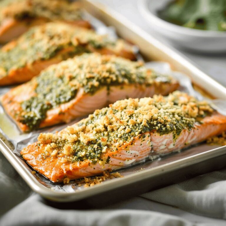 Vibrant Pesto Salmon Recipe