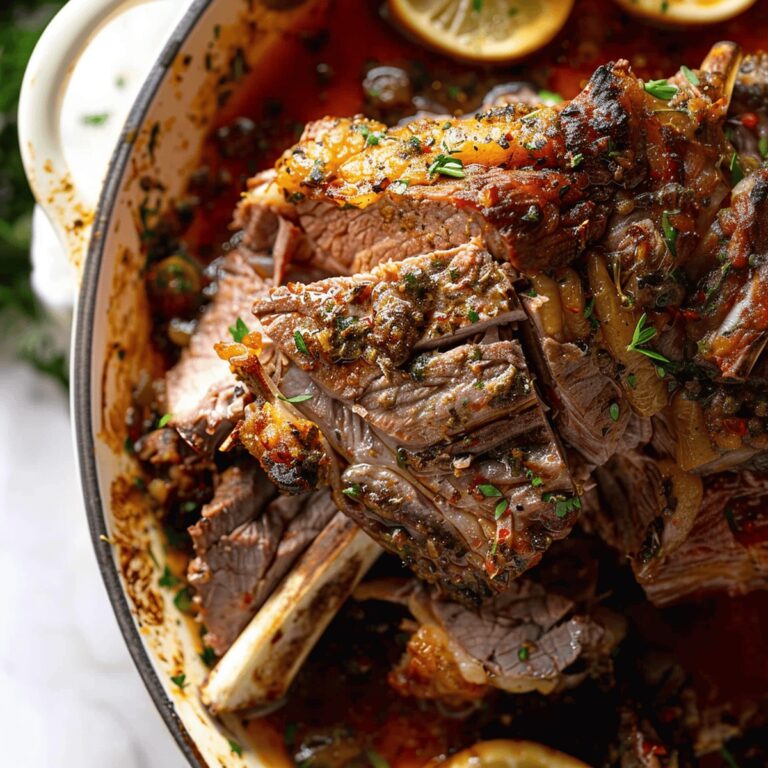 Tender Slow Roasted Lamb Shoulder Recipe