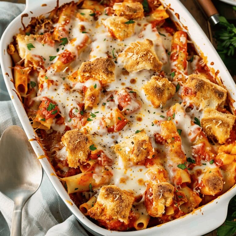 Crispy Chicken Parmesan Casserole Recipe