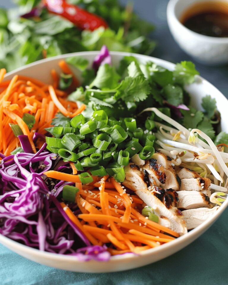 Bold Asian Chicken Salad With Tangy Ginger Dressing Recipe