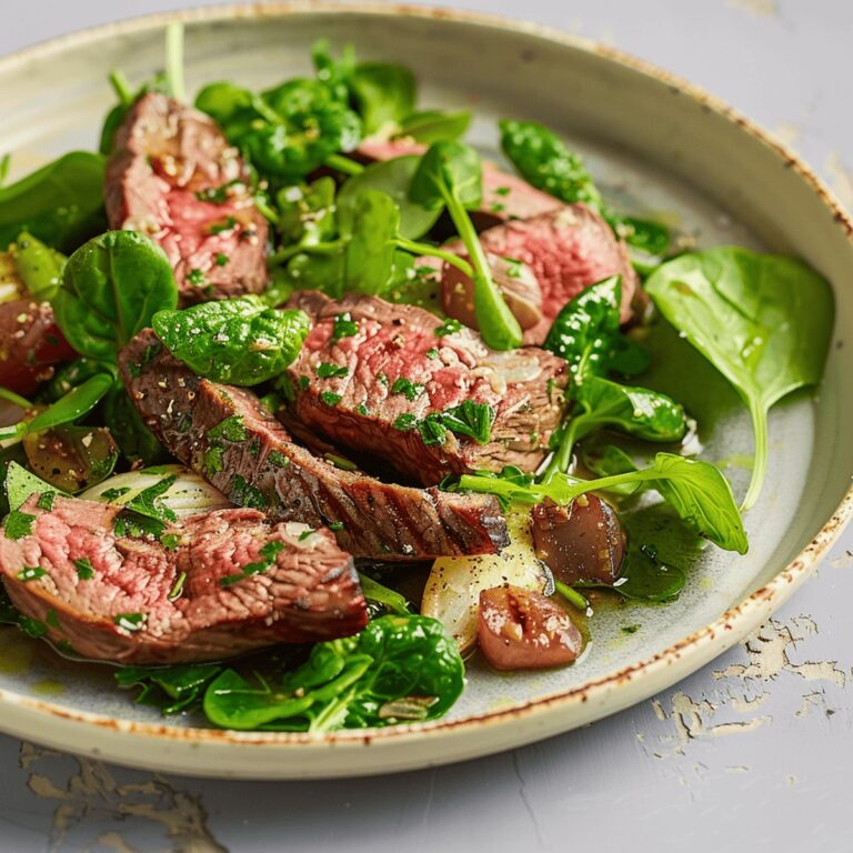 Crisp British Beef And Watercress Salad Recipe