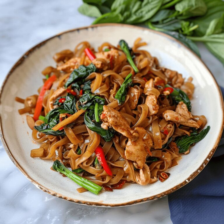 Thai Drunken Noodles Recipe