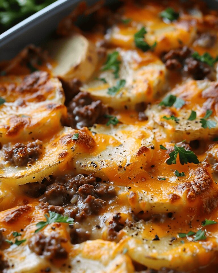 Hearty Beef And Potato Bake Recipe