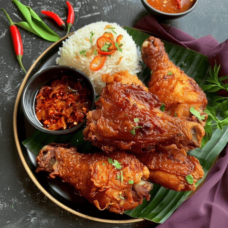 Golden Thai Crispy Fried Chicken Recipe
