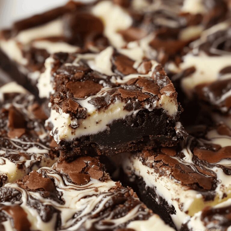 Velvety Cream Cheese Brownies Recipe