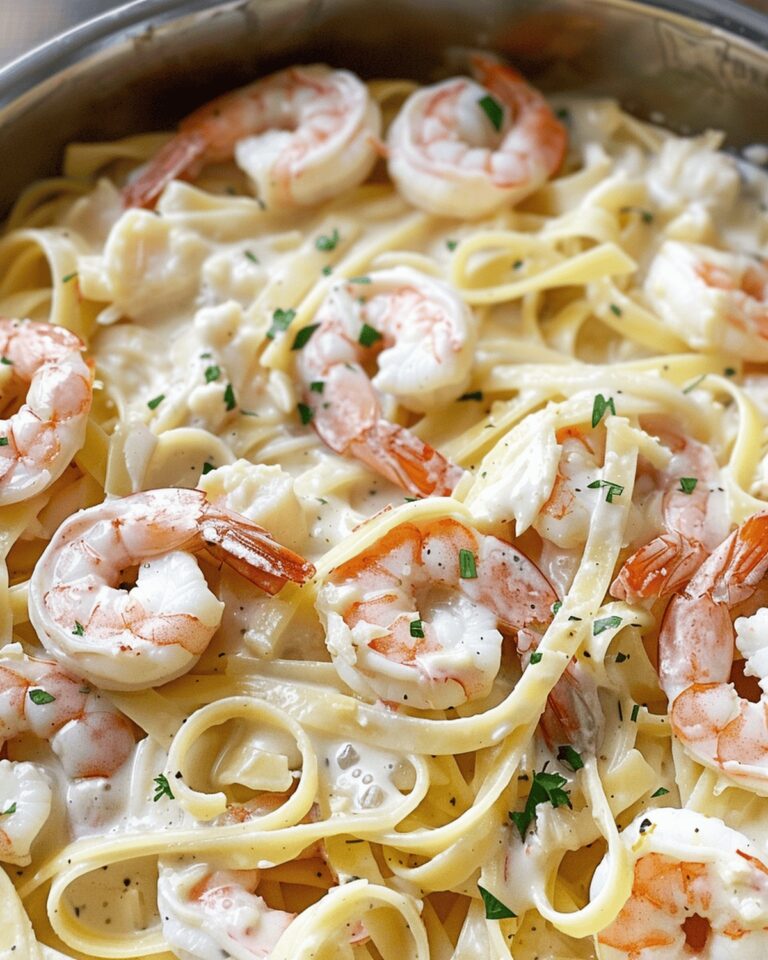 Luxurious Seafood Fettuccine Sensation Recipe