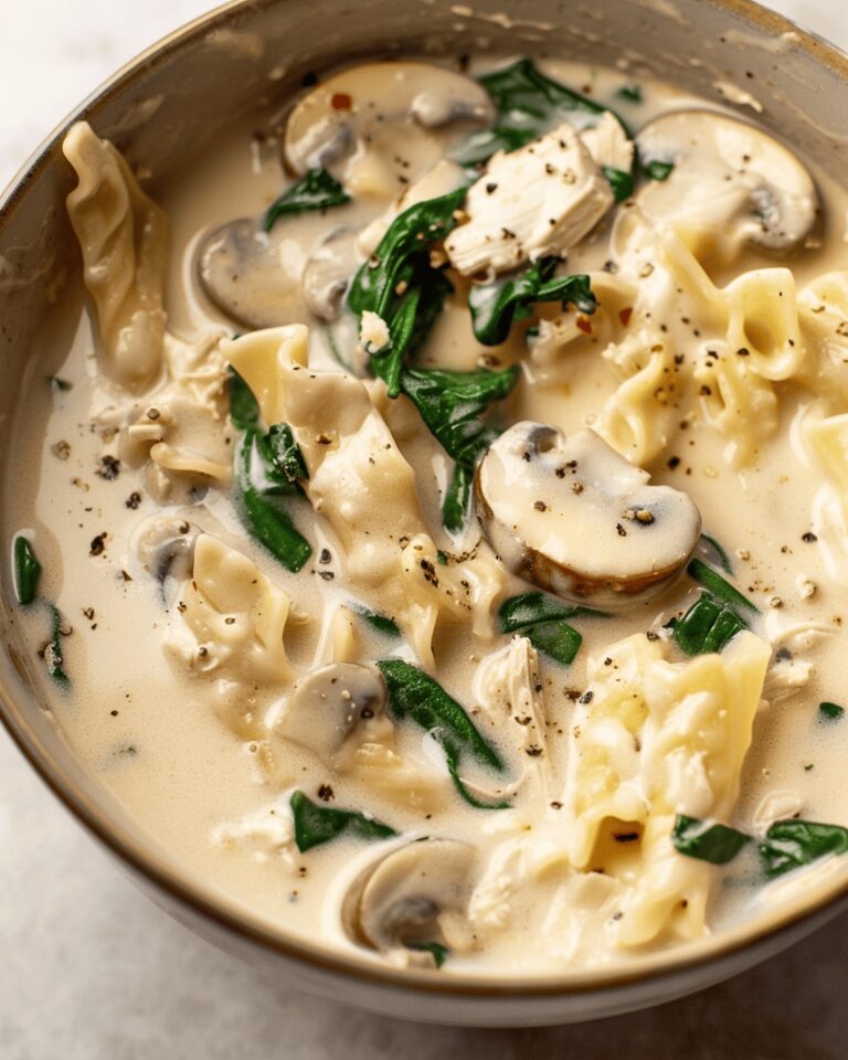 Creamy Chicken Lasagna Soup Recipe