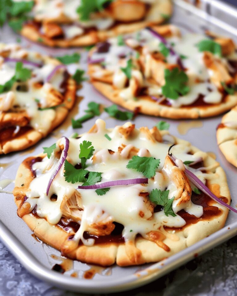 BBQ Chicken Flatbread Pizza Recipe