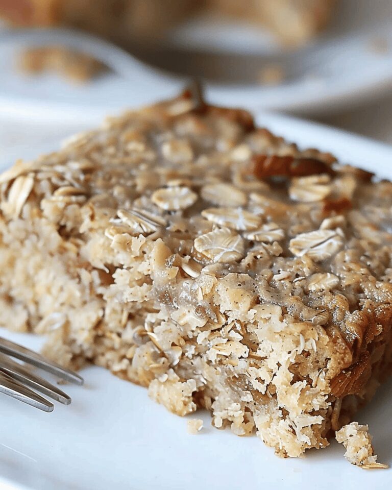 Oatmeal Cake Recipe