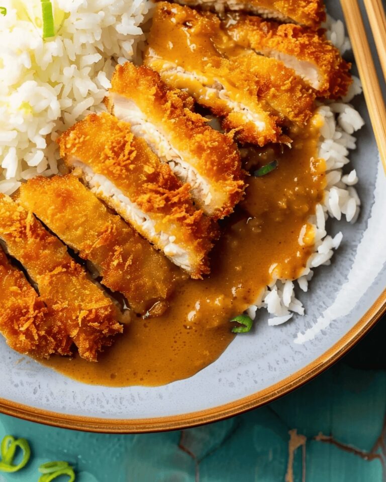 Chicken Katsu with Homemade Curry Sauce Recipe