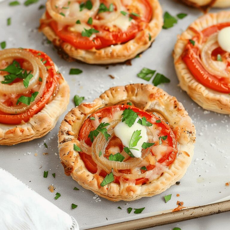 Savory Tomato Tarts Recipe