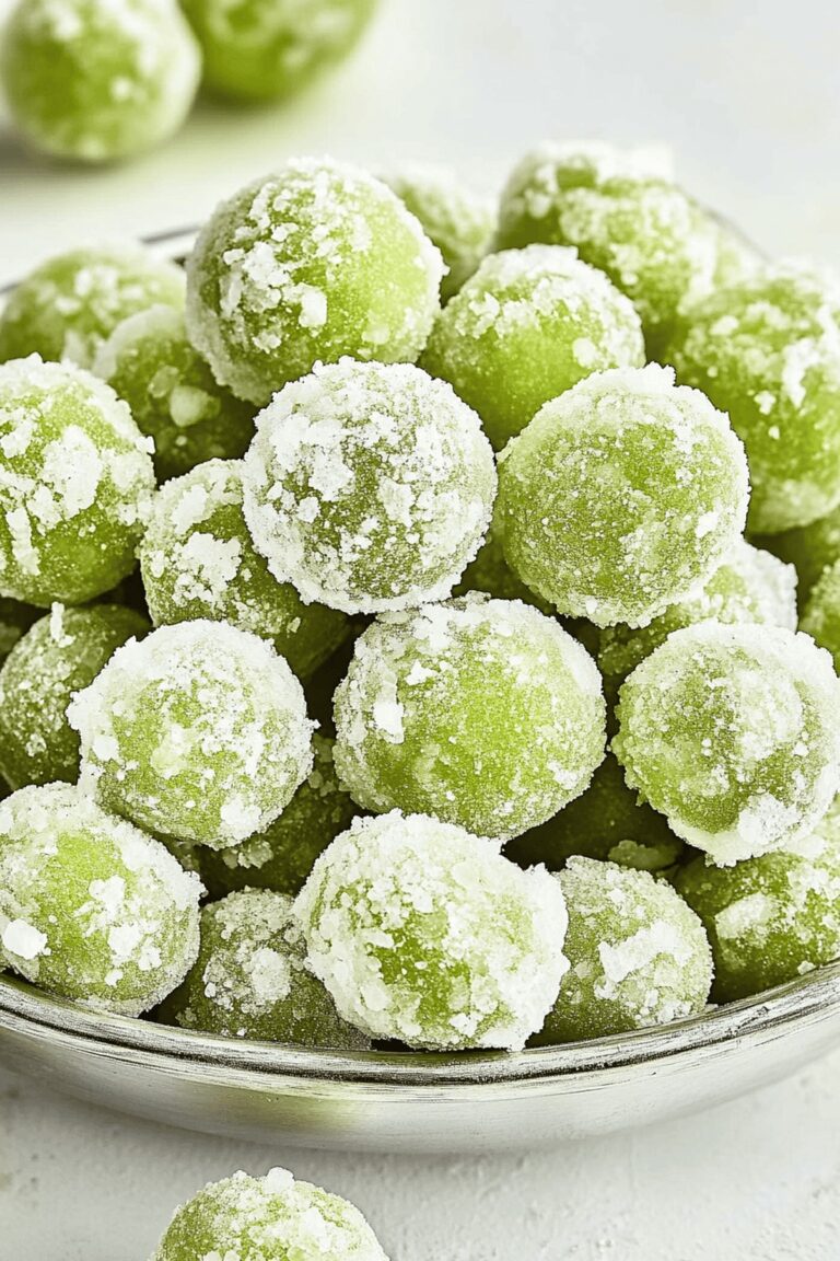 Frozen Candied Grapes Recipe