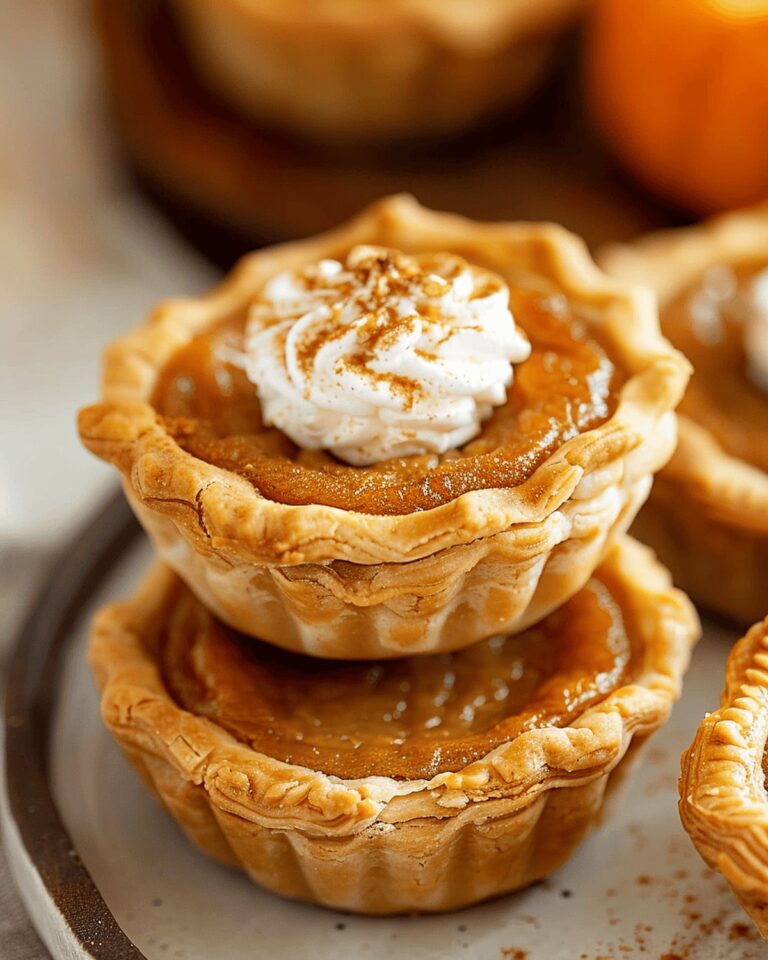 Pumpkin Pies Recipe