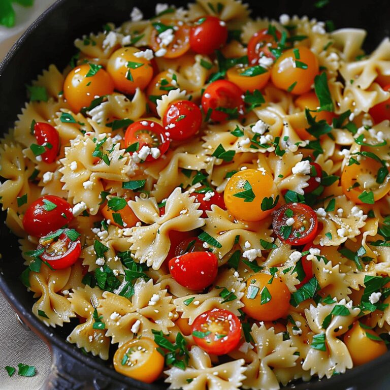 Fresh Mediterranean Pasta Recipe