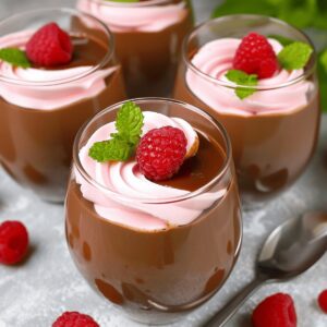Silky Chocolate Pudding Recipe