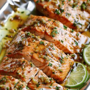 Succulent Honey Lime Garlic Butter Salmon Recipe