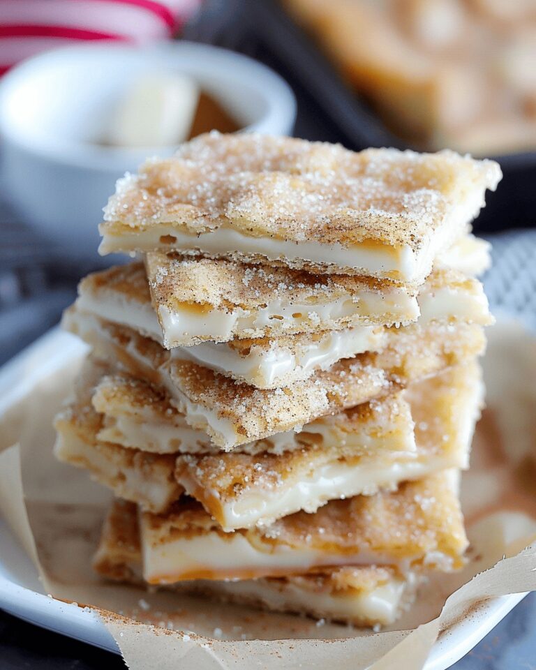 Churro Saltine Toffee Recipe
