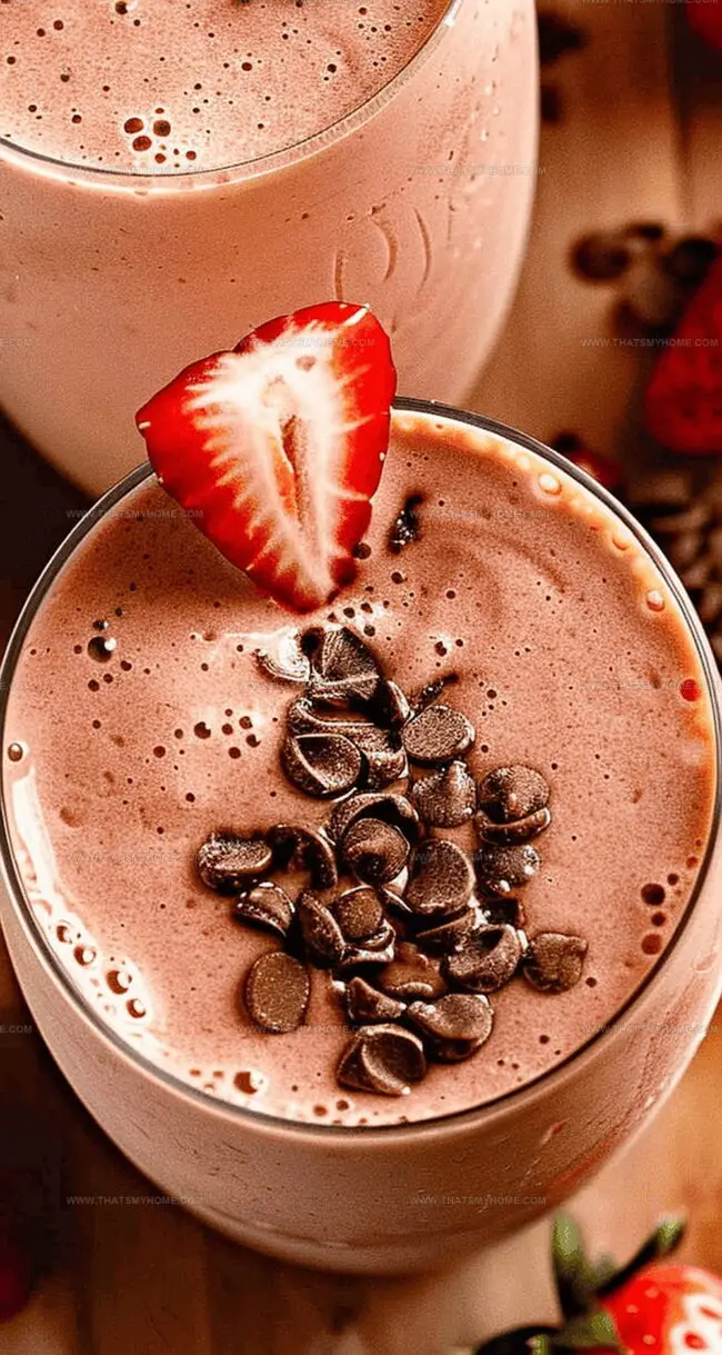 Chocolate Strawberry Smoothie: A Decadent and Refreshing Drink