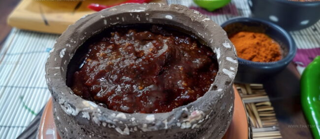 Salsa De Chile Pasilla