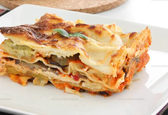Eggplant And Ricotta Lasagne (Lasagne Con Melanzane E Ricotta)