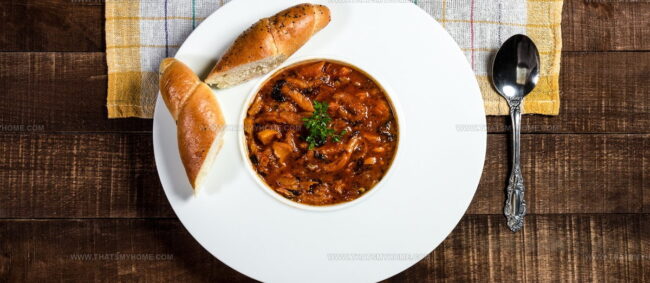 Czech Tripe Soup (Drstkova Polevka)