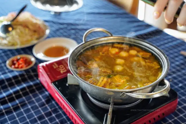 Fermented Fish Hot Pot (Lau Mam Chau Oc)
